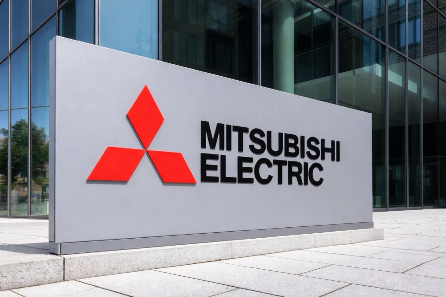 Mitsubishi Electric вывеска Mitsubishi Electric вывеска