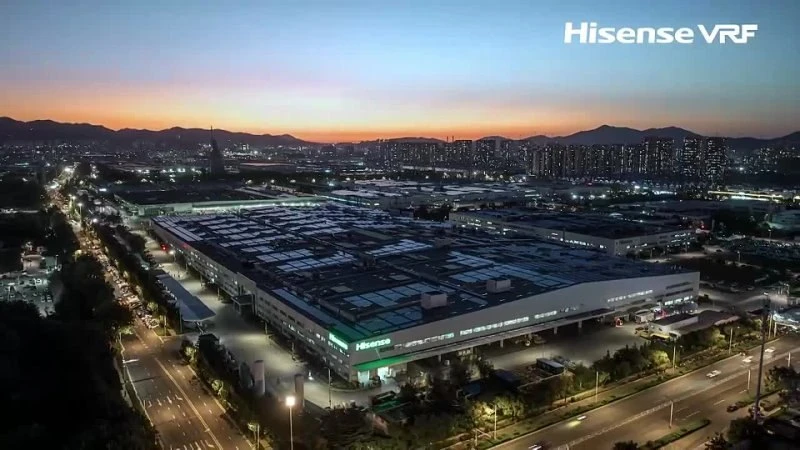 Hisense – первый в мире завод-маяк по производству VRF-систем Hisense – первый в мире завод-маяк по производству VRF-систем